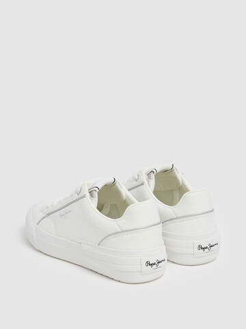 Sneaker bassa 'Allen' di Pepe Jeans in bianco