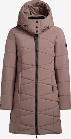 Manteau d’hiver 'FITT3' khujo en marron : devant