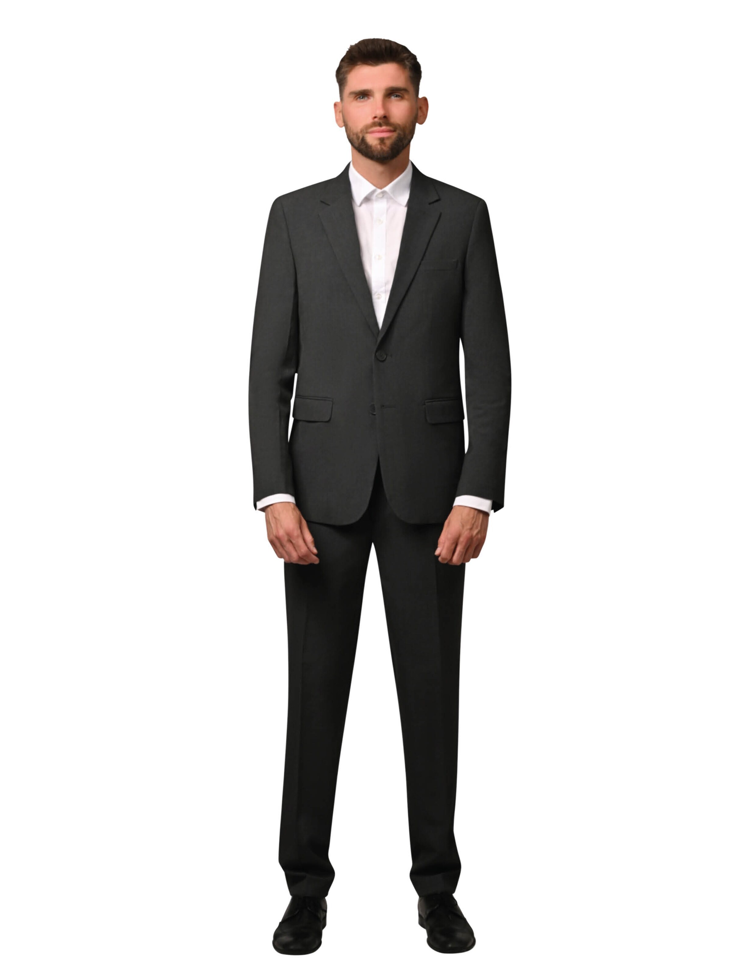 Hirschthal Slim fit Suit in Grey
