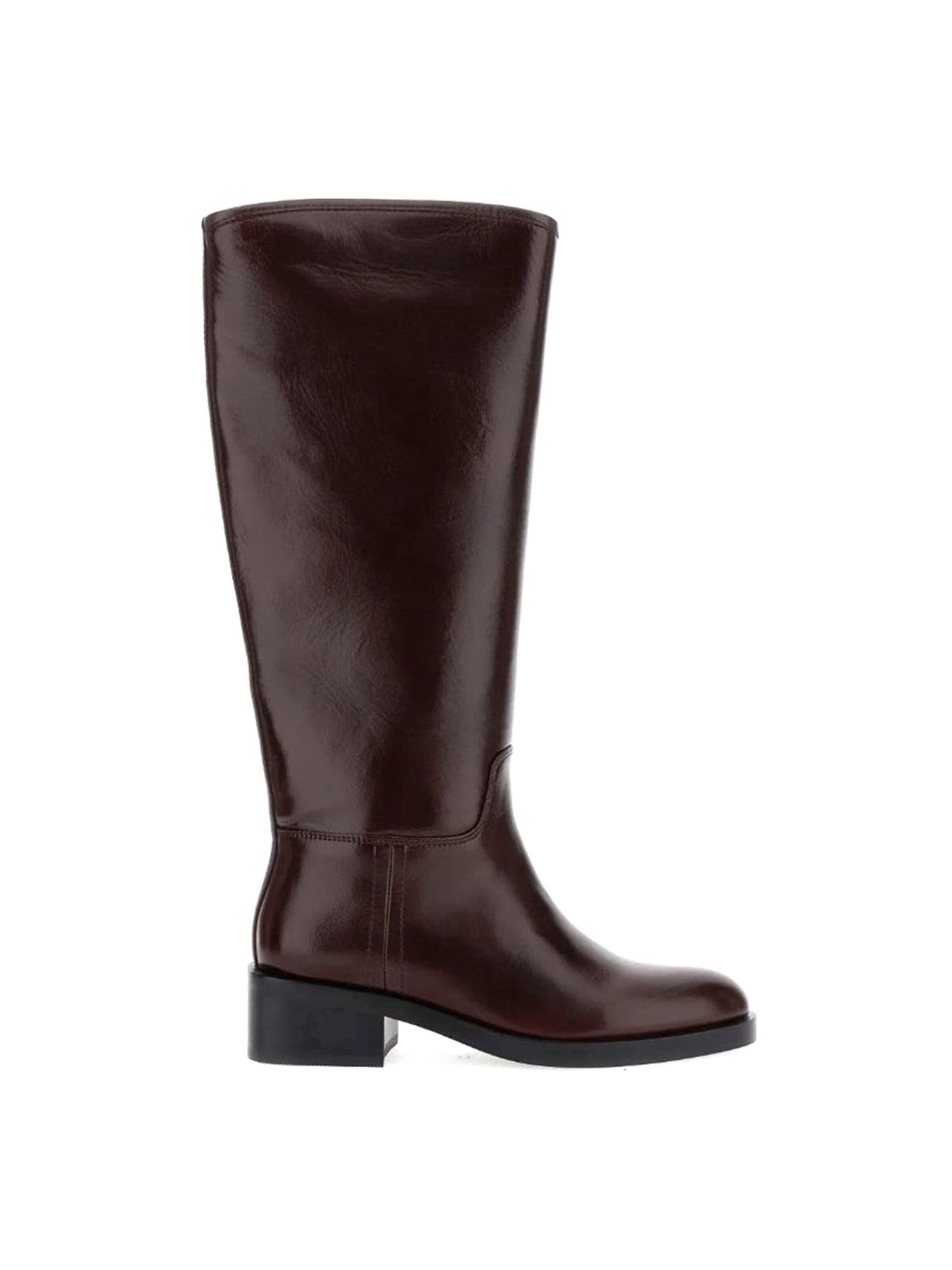 Jeffrey Campbell Kozaki 'REINING DARK BROWN' w kolorze brązowy: przód