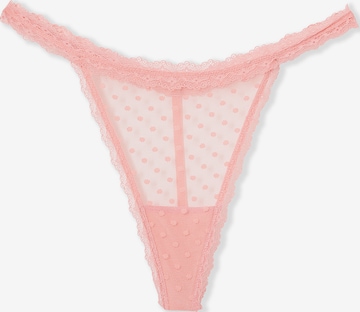 ETAM Thong 'Tara' in Pink: front