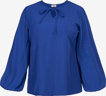 Camicia da donna 'SEWKA' di Karko in blu: frontale