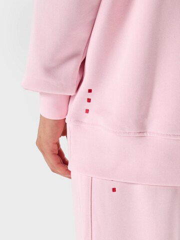 Ossy Homer Sweatshirt 'Baumwolle 450 GSM Oversize Hoodie – Kapuzenpullover' in Pink