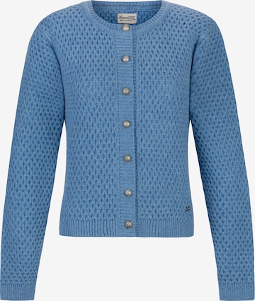 STOCKERPOINT Knit Cardigan 'Juliette' in Blue: front