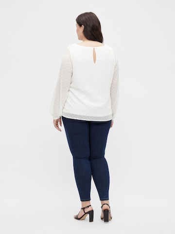 Vila Curve - Blusa 'Maliana' em branco