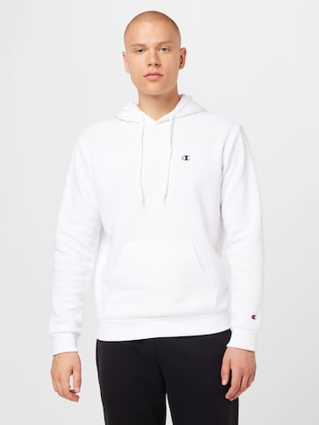 Champion Authentic Athletic Apparel Sweatshirt in White: front