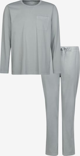 SEIDENSTICKER Pyjama long 'Schwarze Rose' en bleu-gris, Vue avec produit