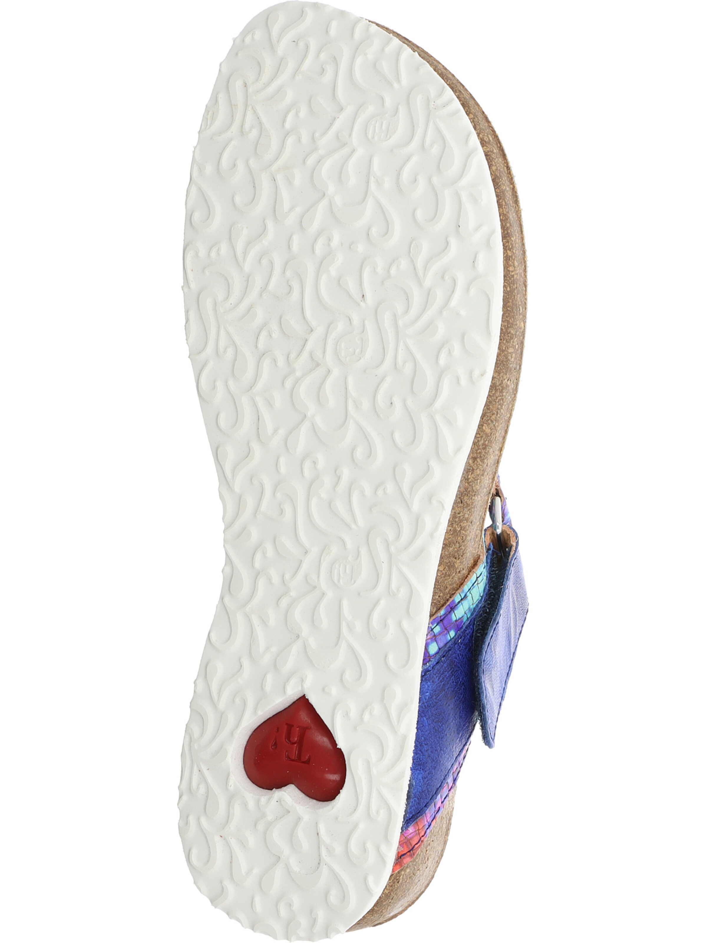 THINK! T-Bar Sandals 'Julia' in Blue