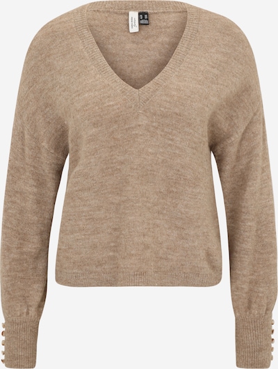 Vero Moda Petite Neulepaita 'VMLEFILE' värissä meleerattu beige, Tuotenäkymä