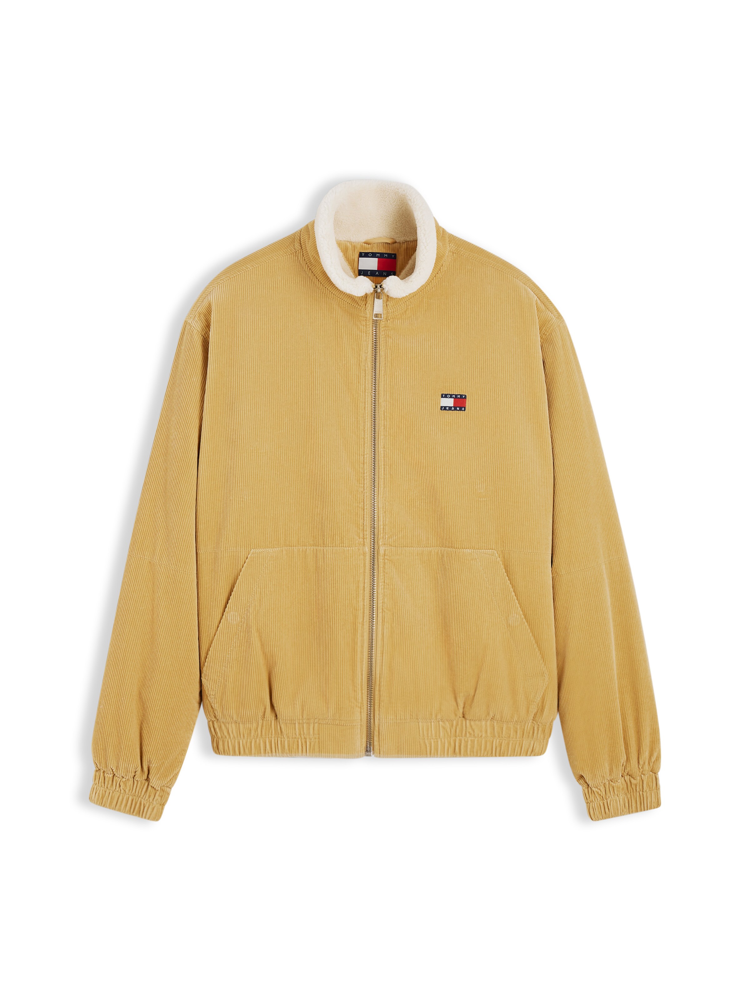 Tommy Jeans Between-Season Jacket in Beige: front