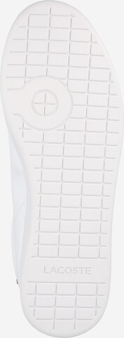 Baskets basses 'Carnaby' LACOSTE en blanc