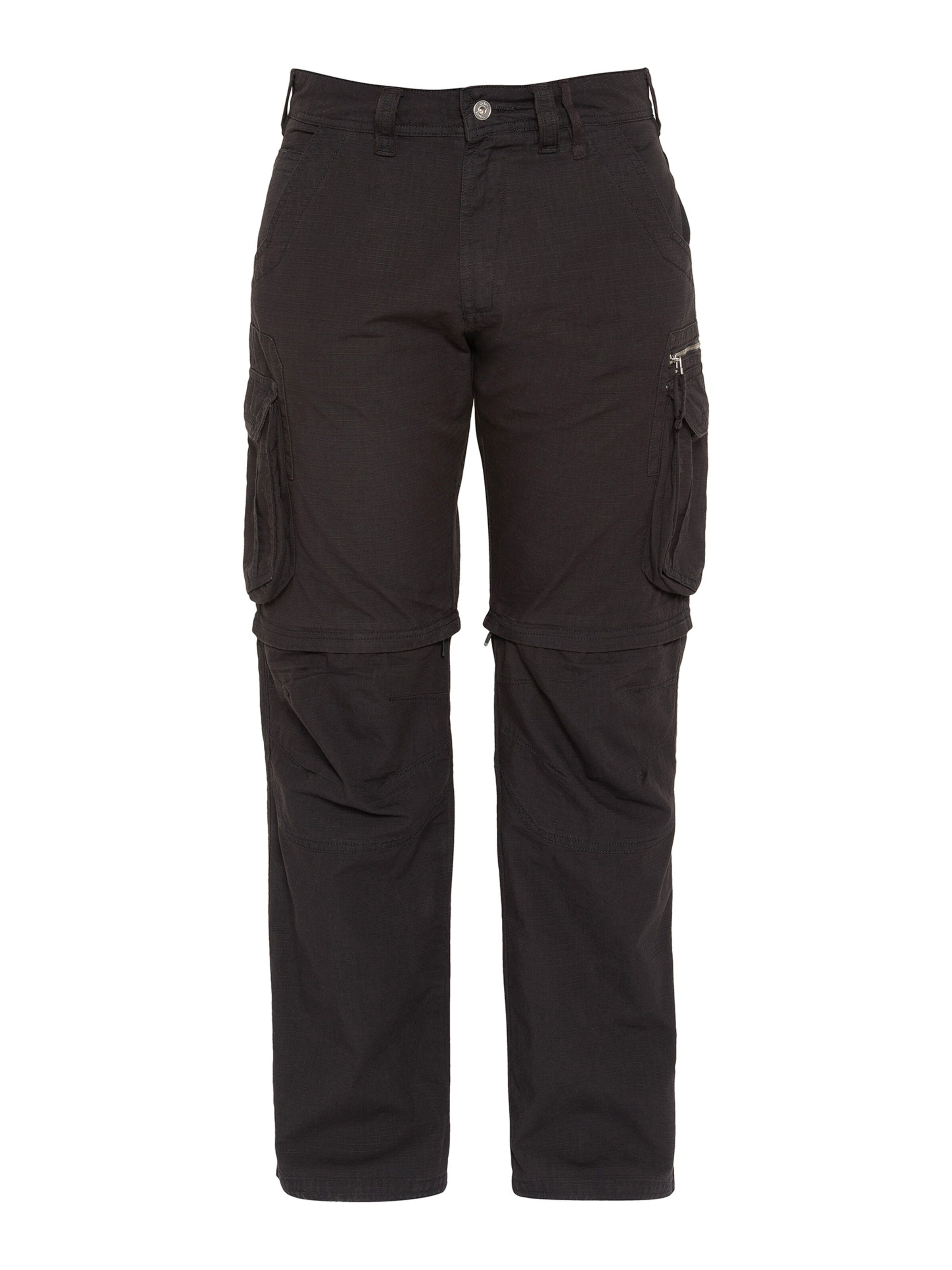 Regular Pantalon Schott NYC en noir : devant
