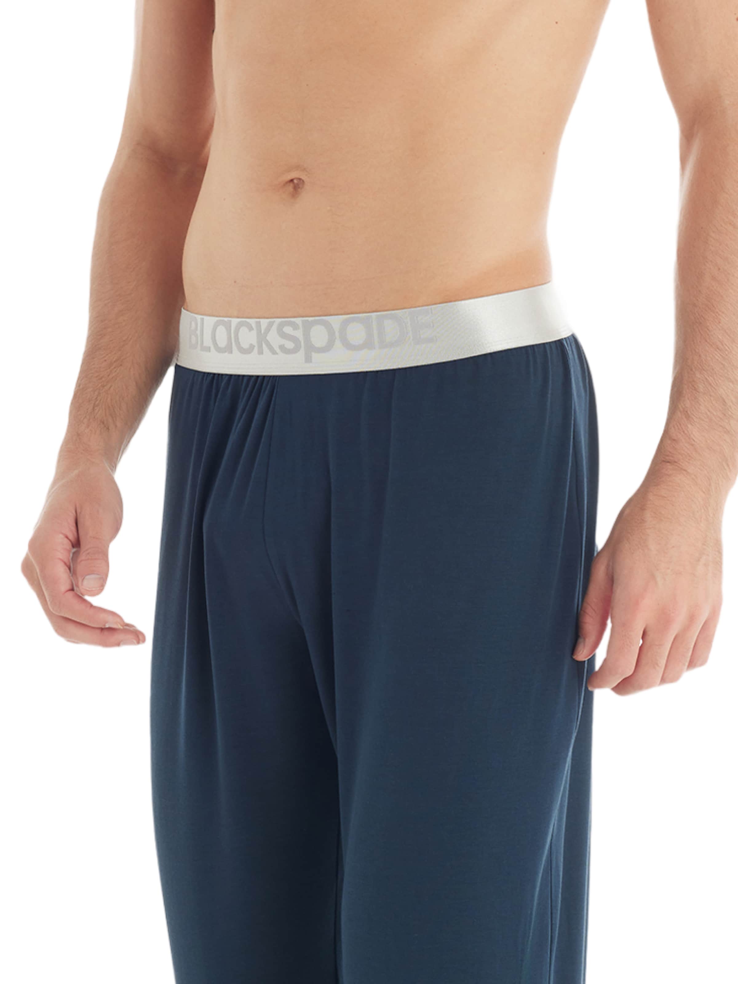 Blackspade Pyjamahose in Blau
