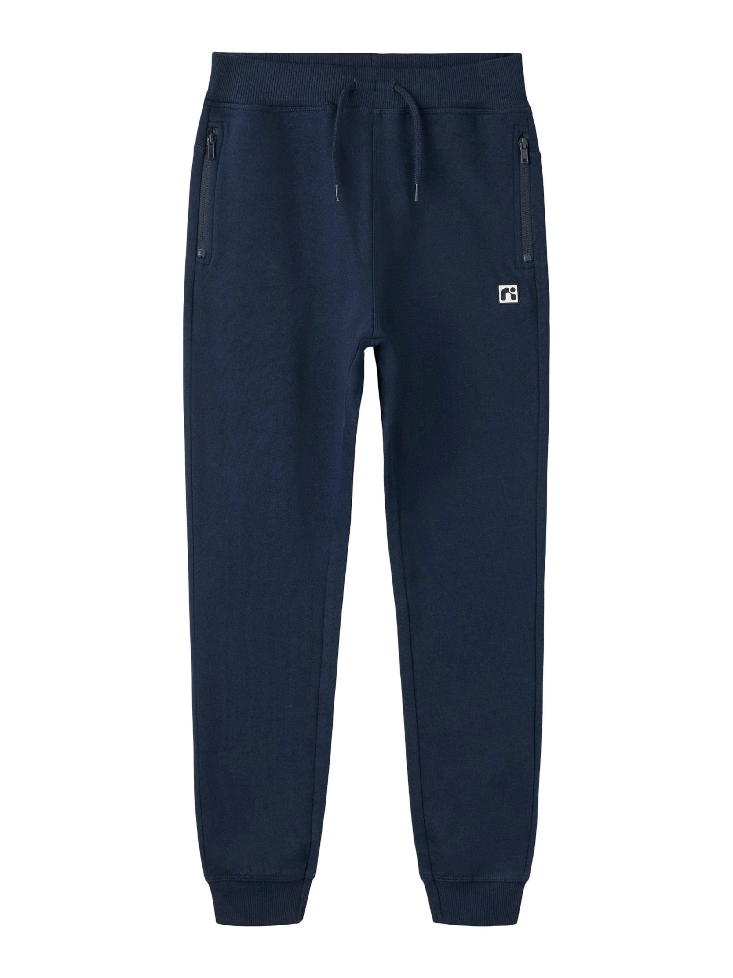 NAME IT Tapered Byxa 'NKMFLO' i blå: framsida