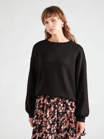 MSCH COPENHAGEN Sweatshirt 'Janelle Lima' in Black: front