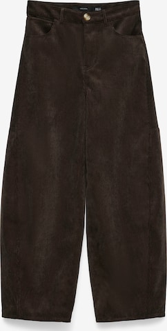 VERO MODA Barrel Hose 'VMKAITLIN' in Braun: Vorderseite