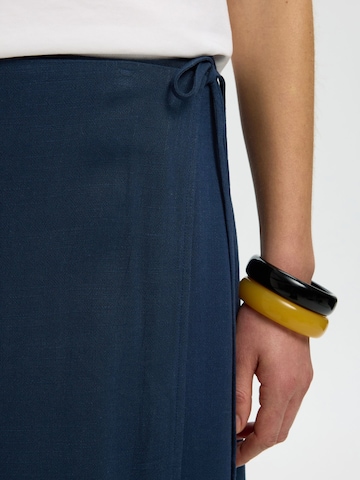 Jupe SELECTED en bleu