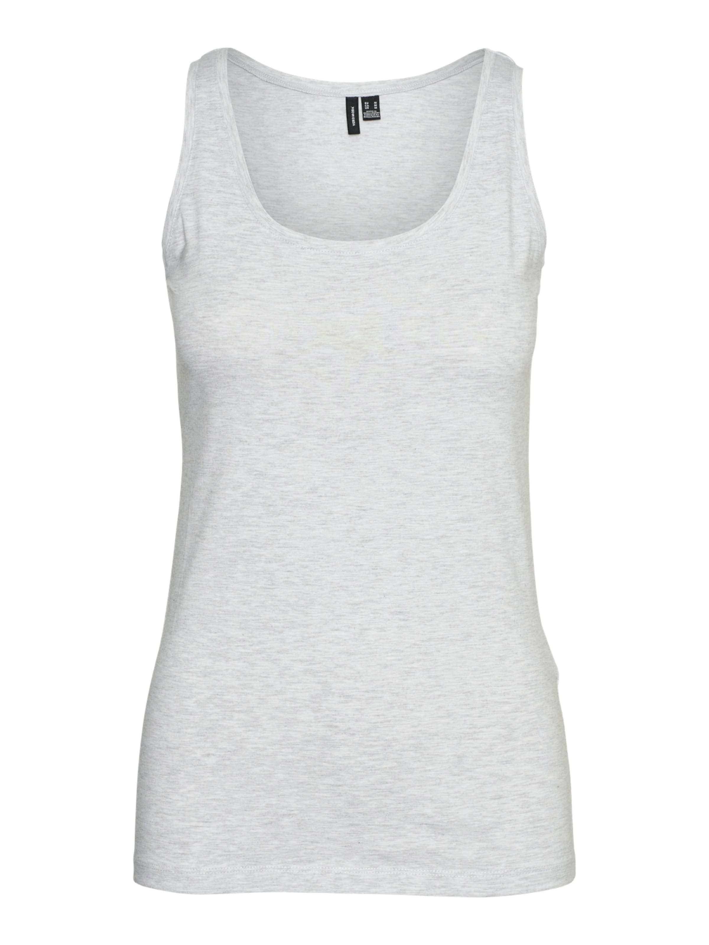 VERO MODA Топ 'VMLULU' в Серый: спереди