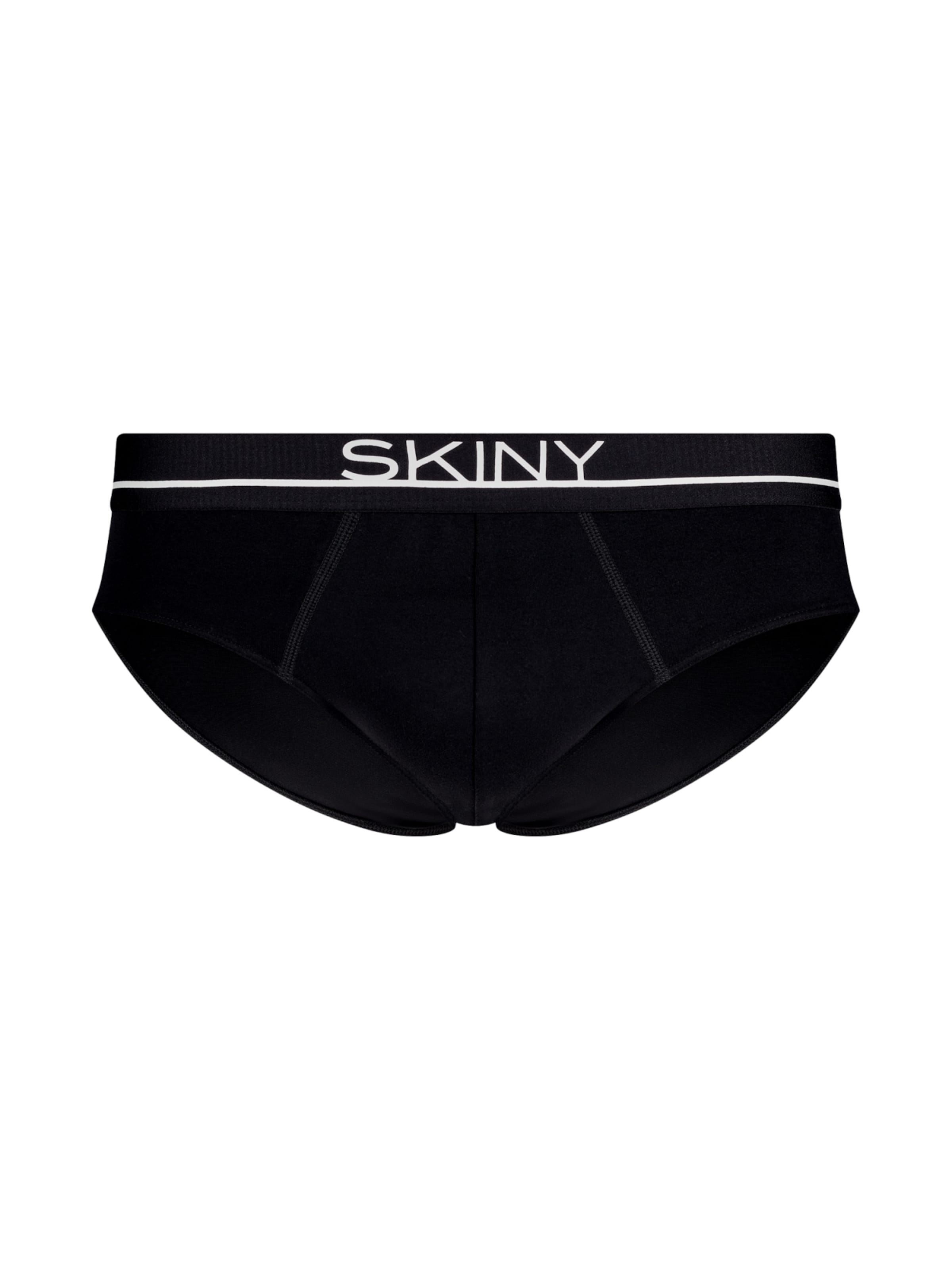 Skiny Slip in Black: front