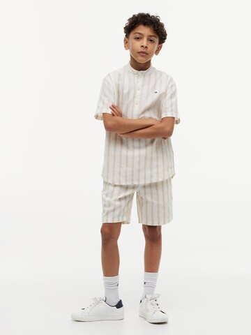 TOMMY HILFIGER Loosefit Broek in Beige
