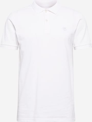 T-Shirt 'Rowan' KnowledgeCotton Apparel en blanc : devant