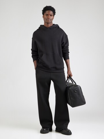 Loosefit Pantalon WEEKDAY en noir