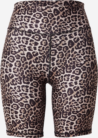 ONLY PLAY Skinny Spodnie sportowe 'ONPJAM-2-ALEO' w kolorze beżowy: przód