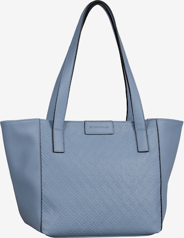 TOM TAILOR Shopper 'Mirenda' in Blauw: voorkant