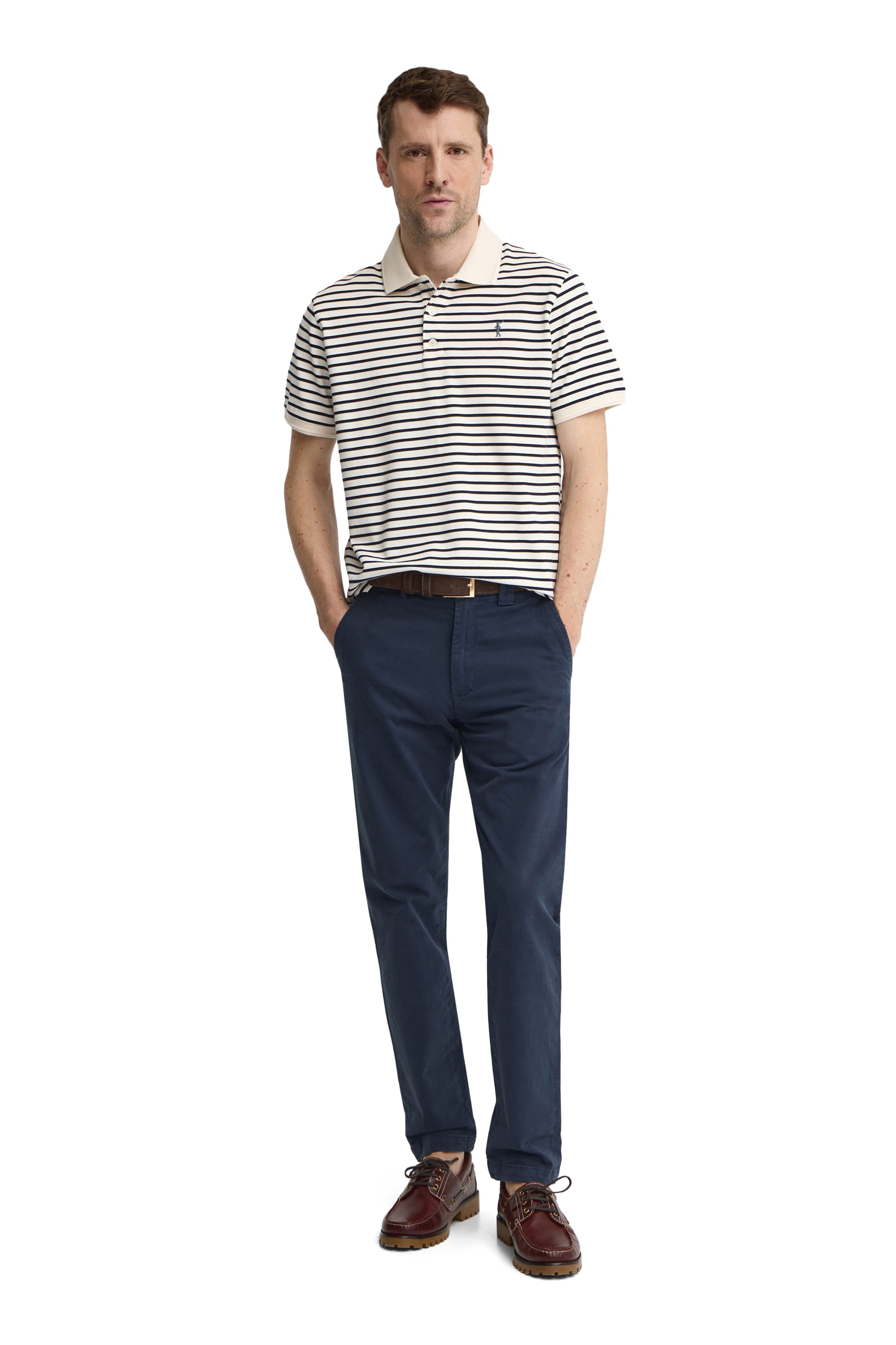 Polo Club Shirt in Brown