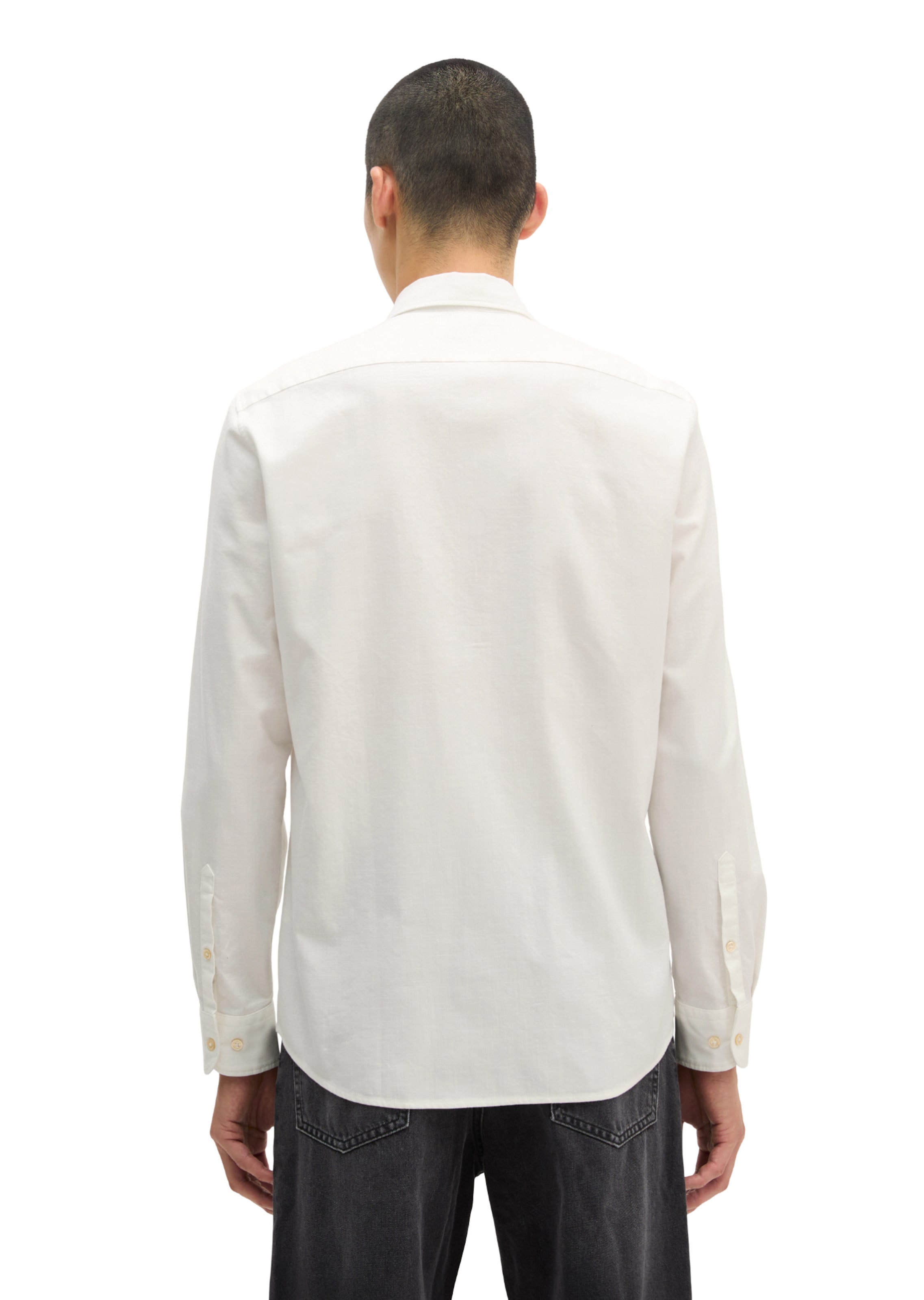Coupe regular Chemise Marc O'Polo en blanc