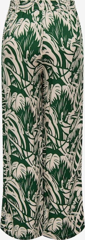 JDY Szeroka nogawka Spodnie 'NILE LIFE' w kolorze zielony