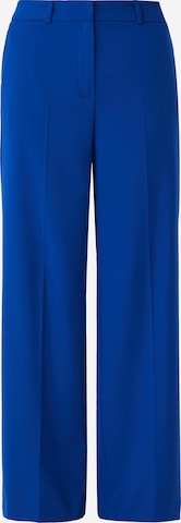 COMMA Wide Leg Bügelfaltenhose in Blau: predná strana