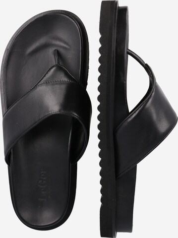 LeGer by Lena Gercke T-Bar Sandals 'Branka' in Black: side