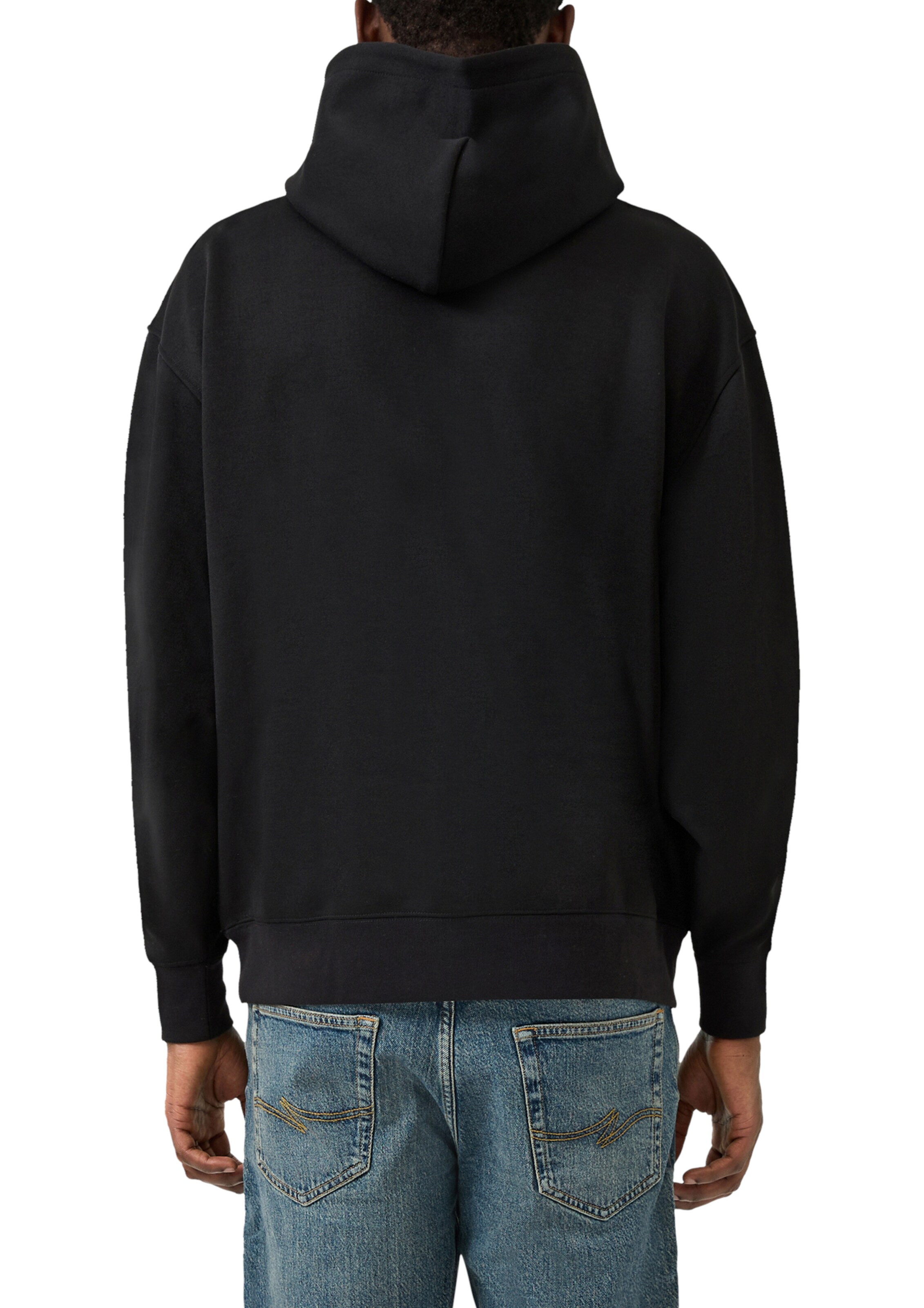 QS Sweatshirt in Schwarz
