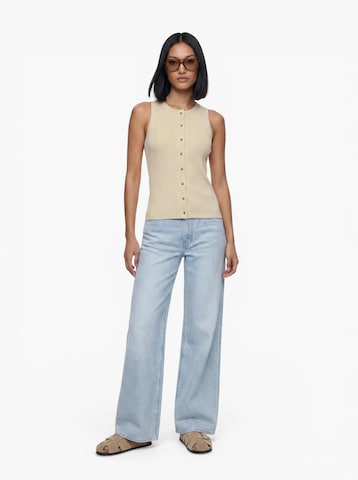 SELECTED FEMME Stickad väst 'SLFTRIXIE' i beige