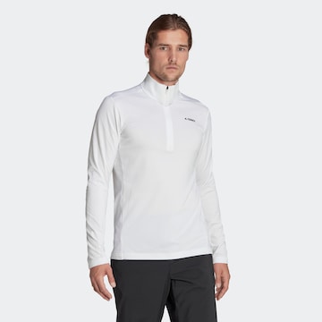 ADIDAS TERREX Athletic Sweater 'Everyhike' in White: front