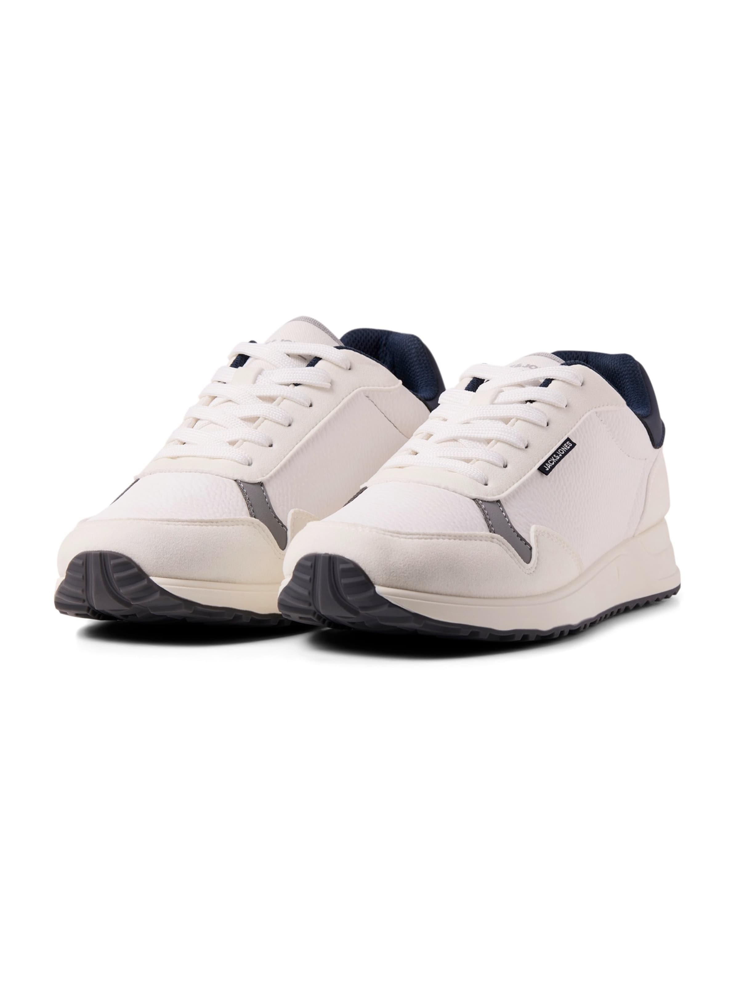 JACK & JONES Σνίκερ χαμηλό 'JFWBOWDEN' σε λευκό