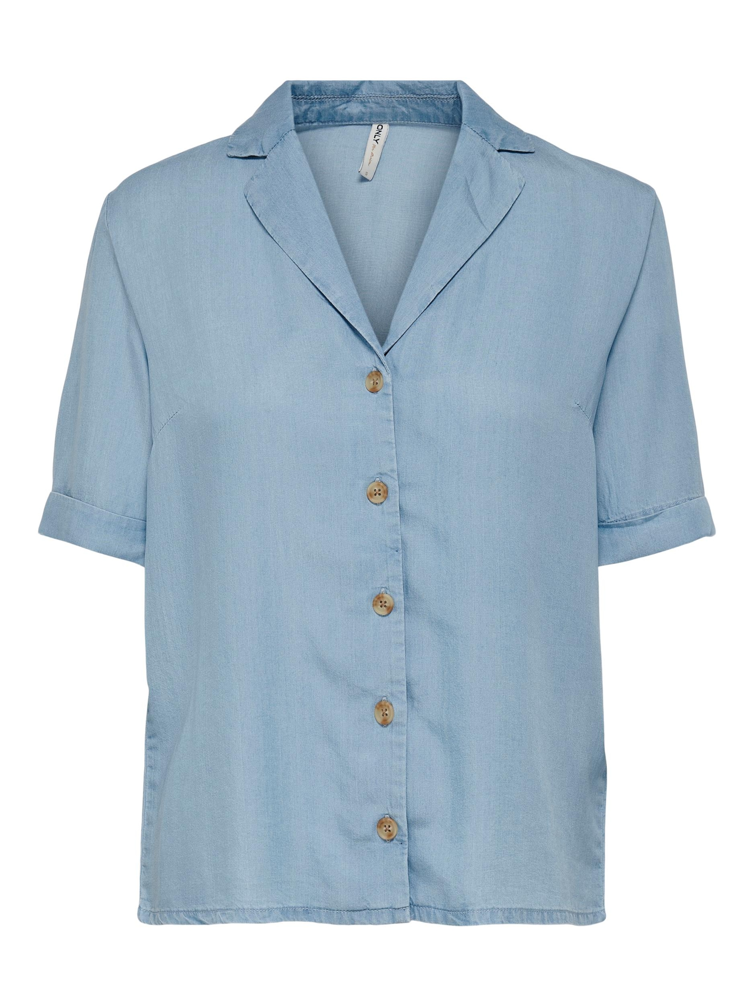 ONLY Blouse 'Pema' in Blue: front
