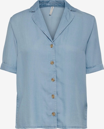 ONLY Blouse 'Pema' in Blauw: voorkant