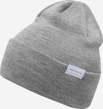 Rotholz - Gorra en gris: frente