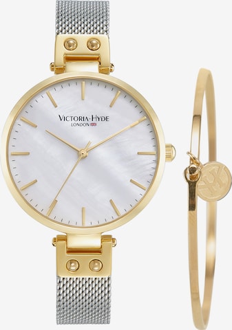 Victoria Hyde Uhr “River thames Set” in Silber: Vorderseite