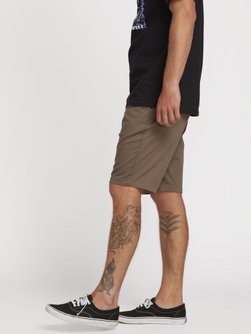 Volcom Regular Chino Pants in Brown