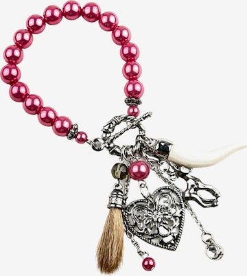 COLLEZIONE ALESSANDRO Bracelet 'Greta' in Pink: front