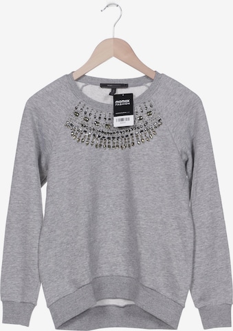 BCBGMAXAZRIA Sweatshirt & Zip-Up Hoodie in XS in Grey: front