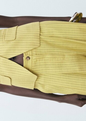 MANGO Loosefit Hose 'Luca' in Gelb
