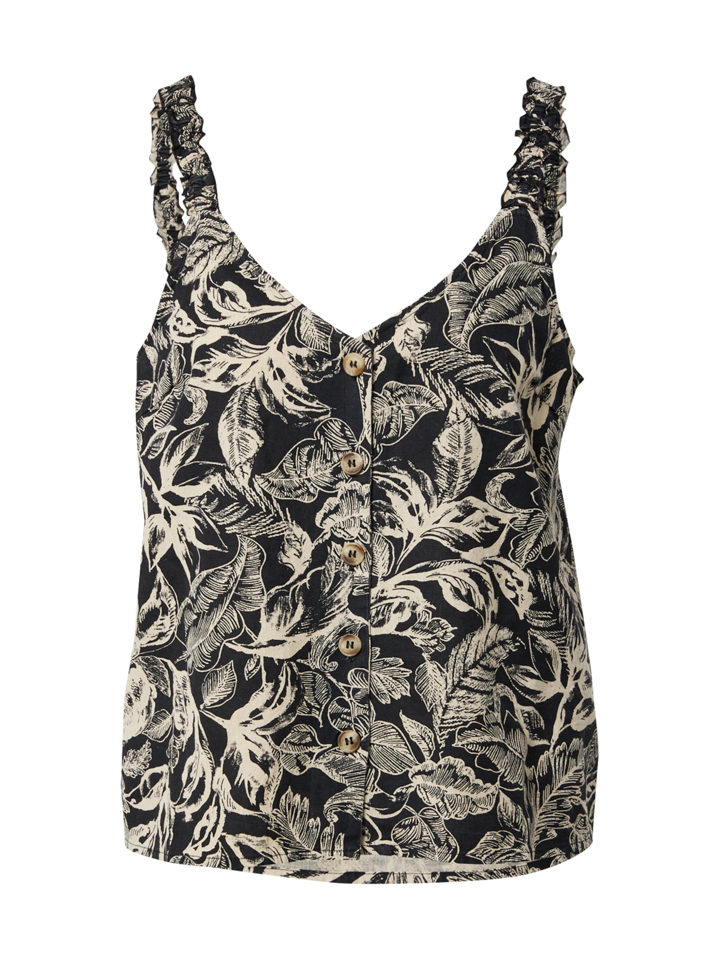 VILA Blúzka 'Etni Tia' - Čierna: predná strana