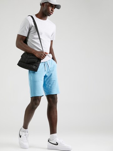 INDICODE JEANS Regular Shorts 'Brennan' in Blau