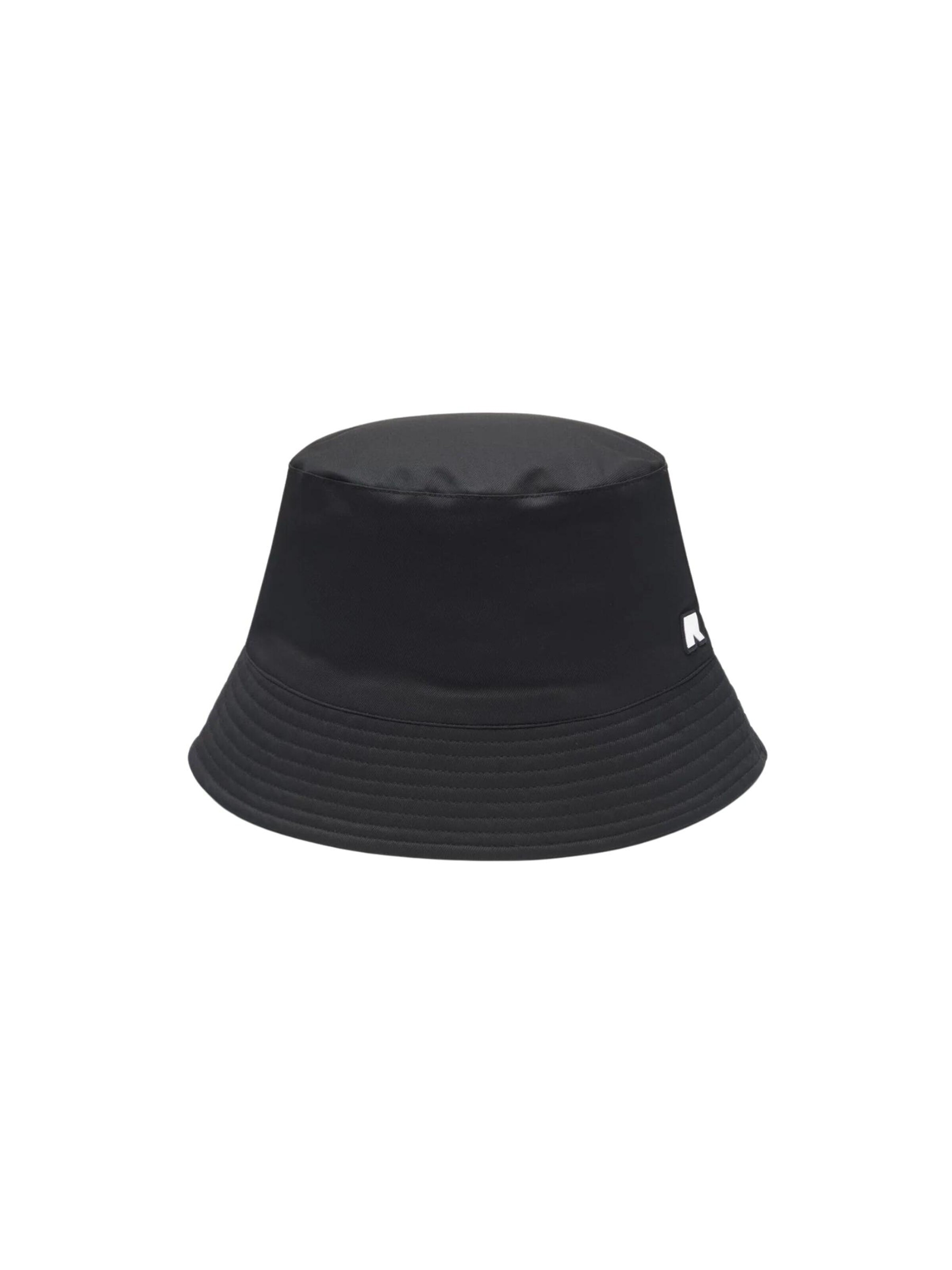 K-Way Hatt 'K-WAY PASCALLE TWILL MARMOTTA CAPPELLO' i svart: framsida