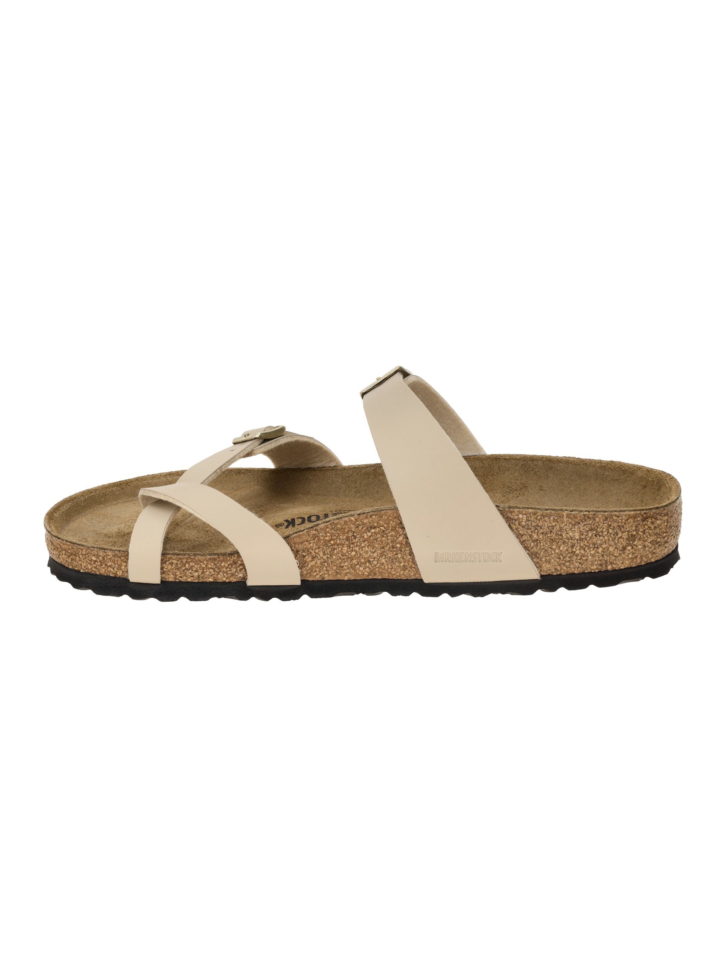BIRKENSTOCK Pantolette 'Mayari' in Beige