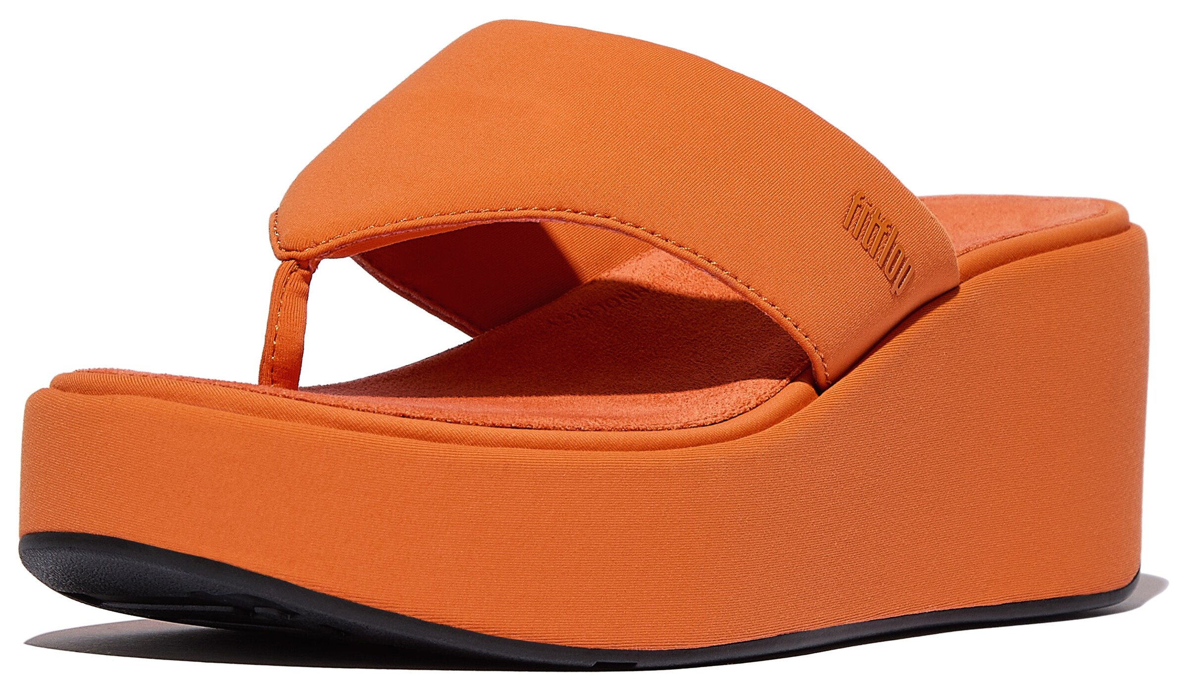 FitFlop Zehentrenner in Orange: Vorderseite